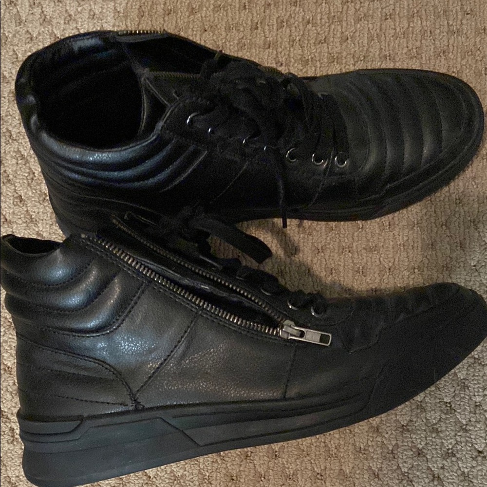 Steve Madden Black High-Top Sneakers Men’s Size 11
